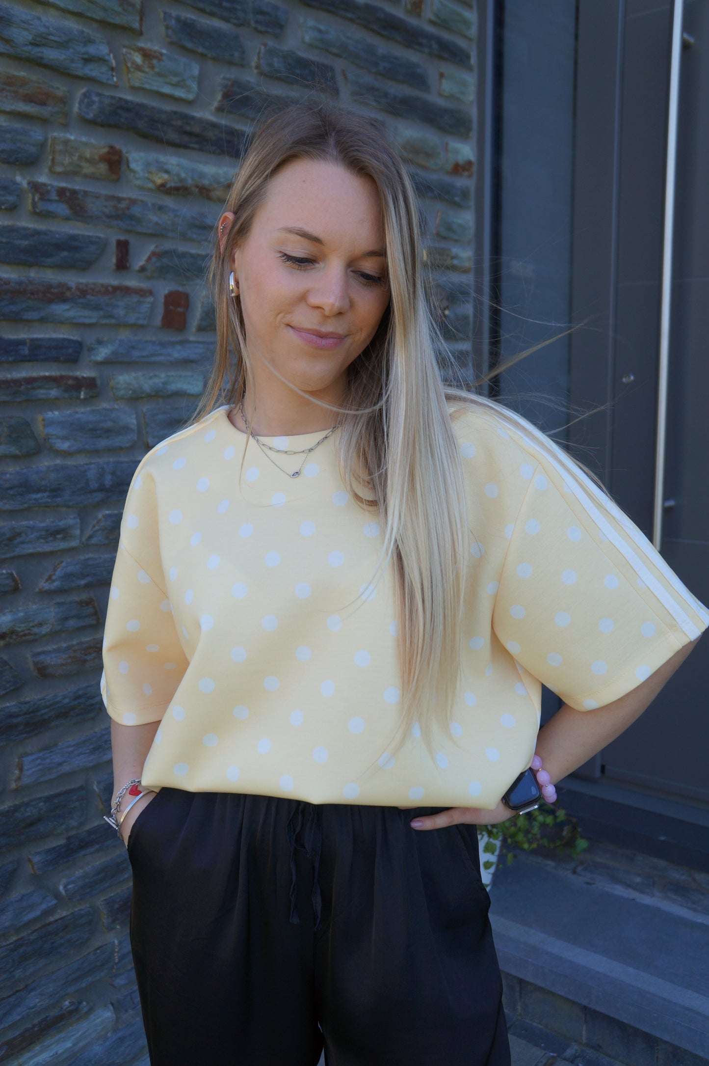 T-shirt Maya - Jaune