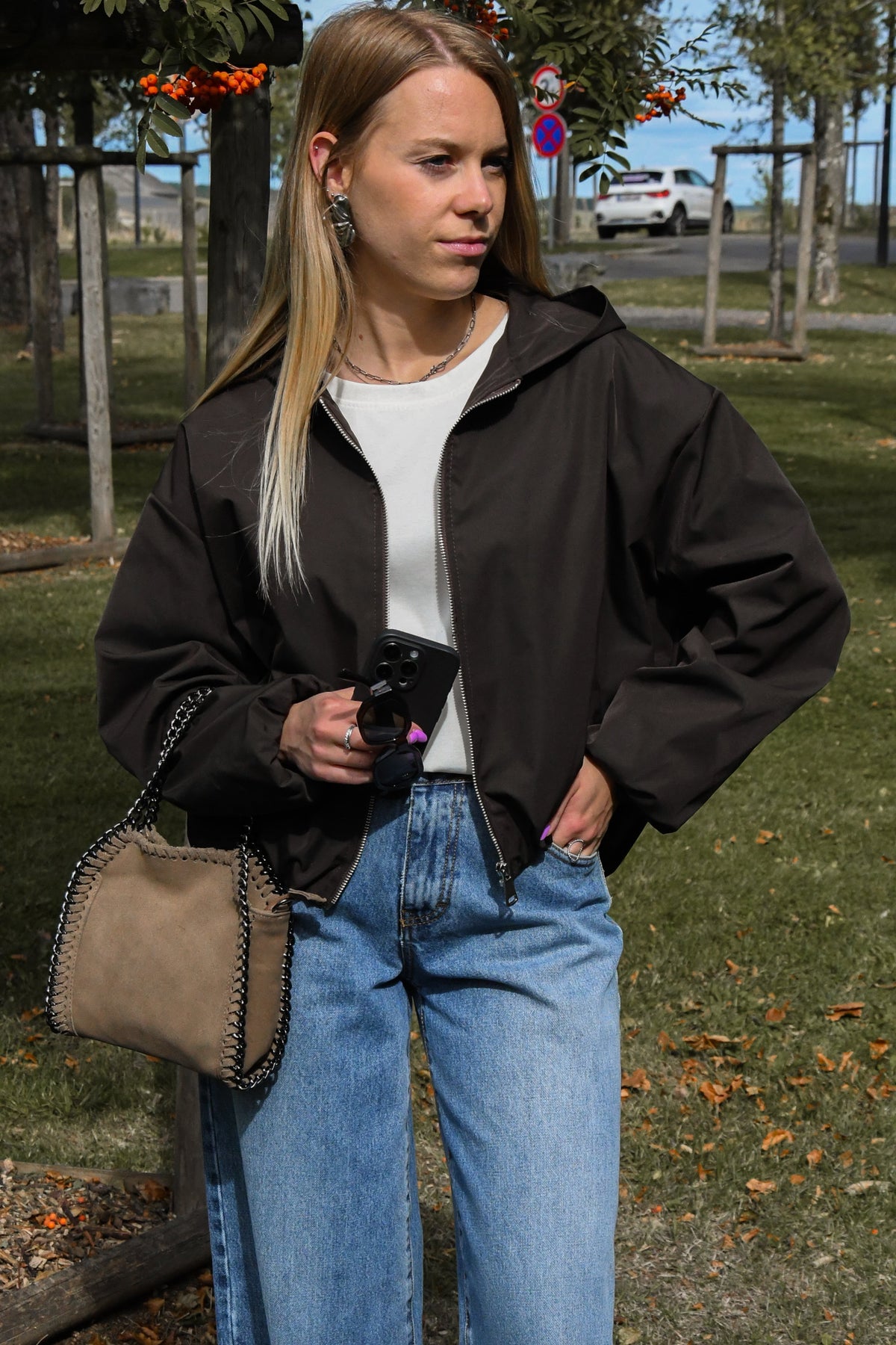 Veste Assia - Marron