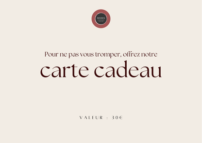 Carte Cadeau Nosinya