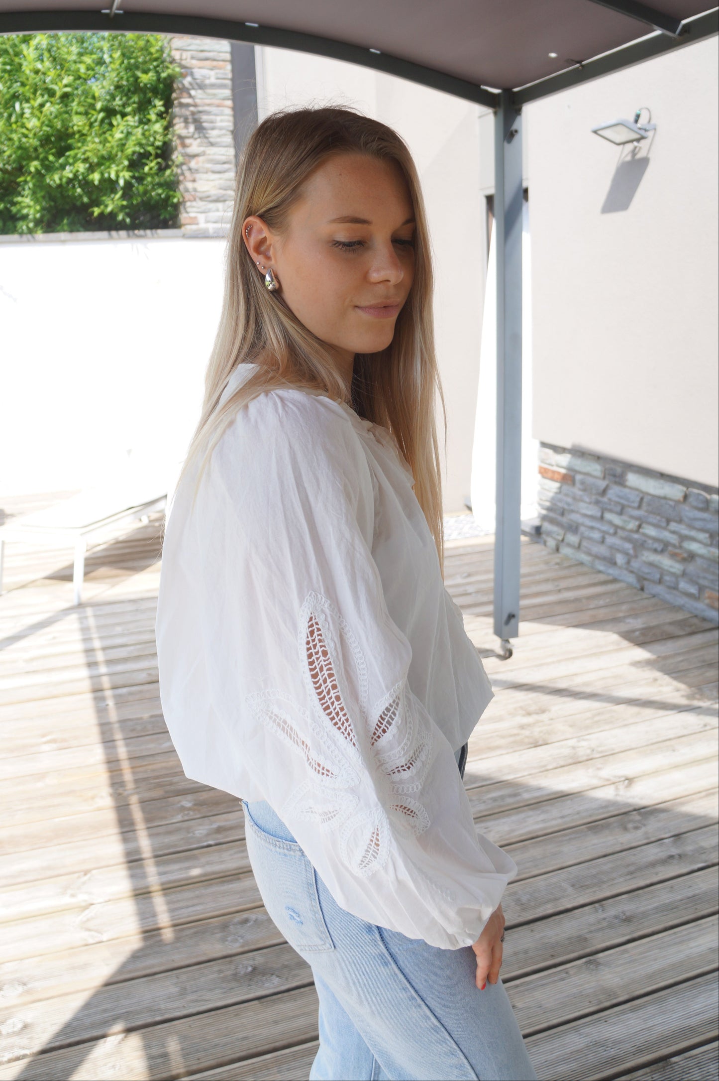 Blouse en coton Léonne