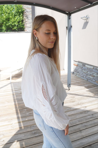 Blouse en coton Léonne
