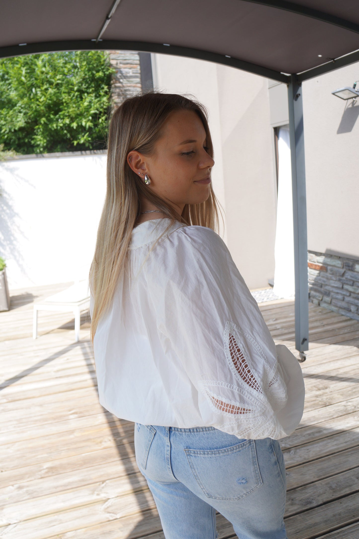 Blouse en coton Léonne