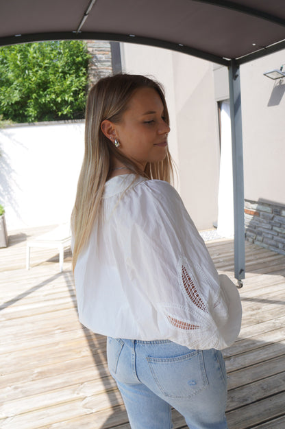 Blouse en coton Léonne