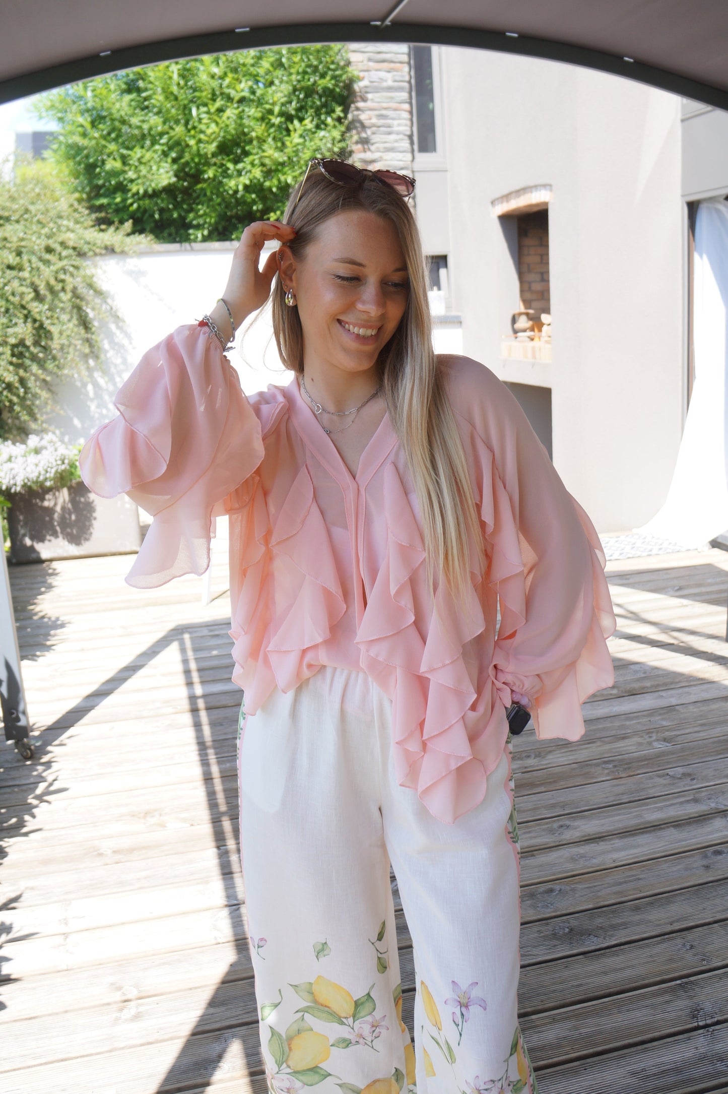 Chemisier à volants Alice