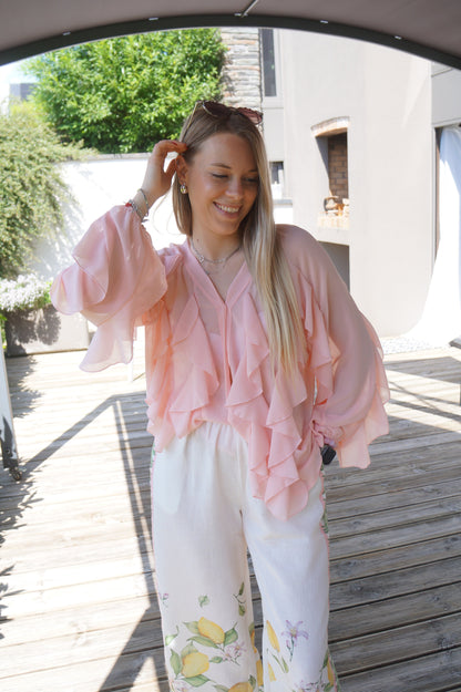 Chemisier à volants Alice