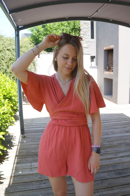 Combishort Amia - en gaze de coton