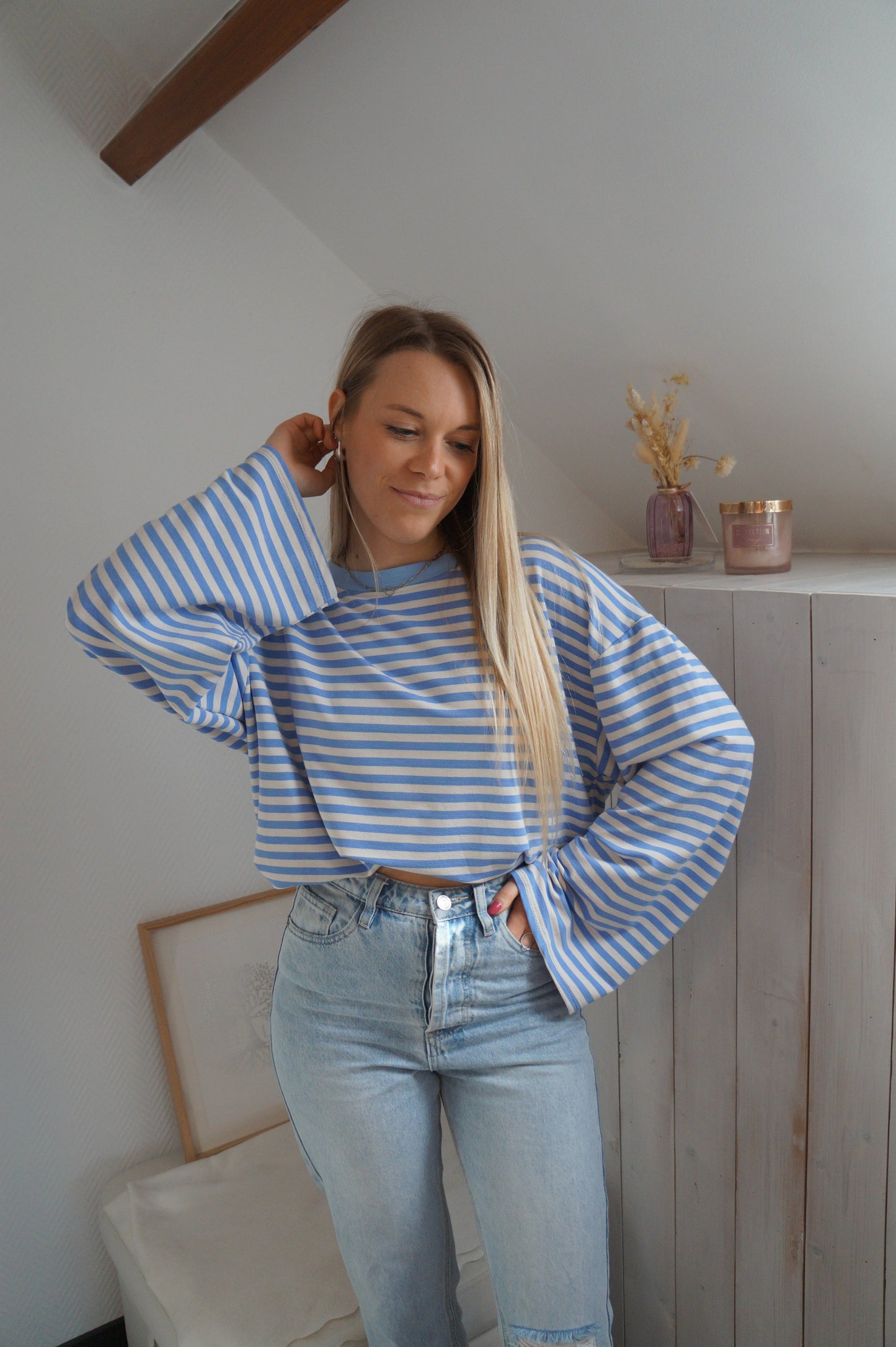 T-shirt Loua - Bleu clair