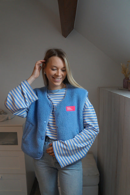 Gilet Neela - Bleu