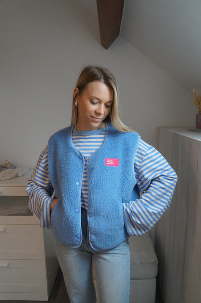 Gilet Neela - Bleu