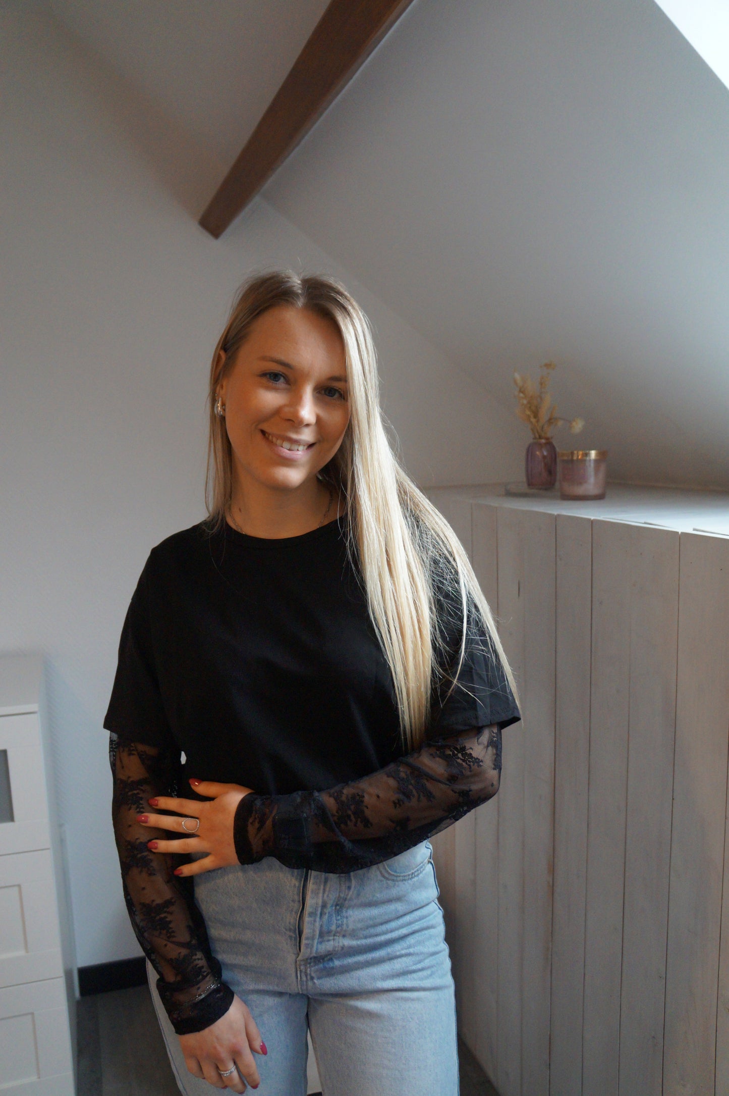 T-shirt Solana - Noir