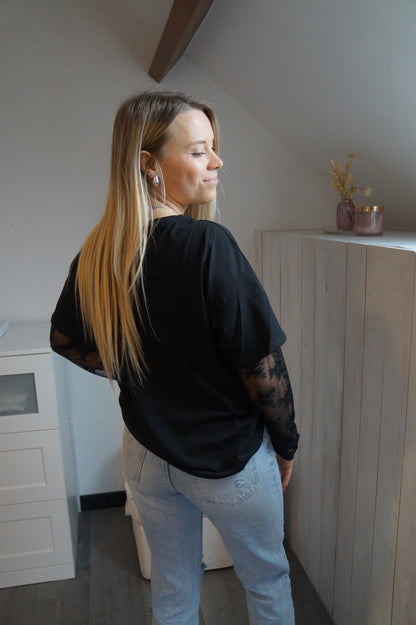 T-shirt Solana - Noir