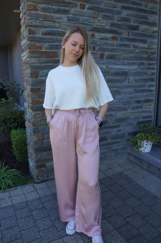 Pantalon Maggie - Rose