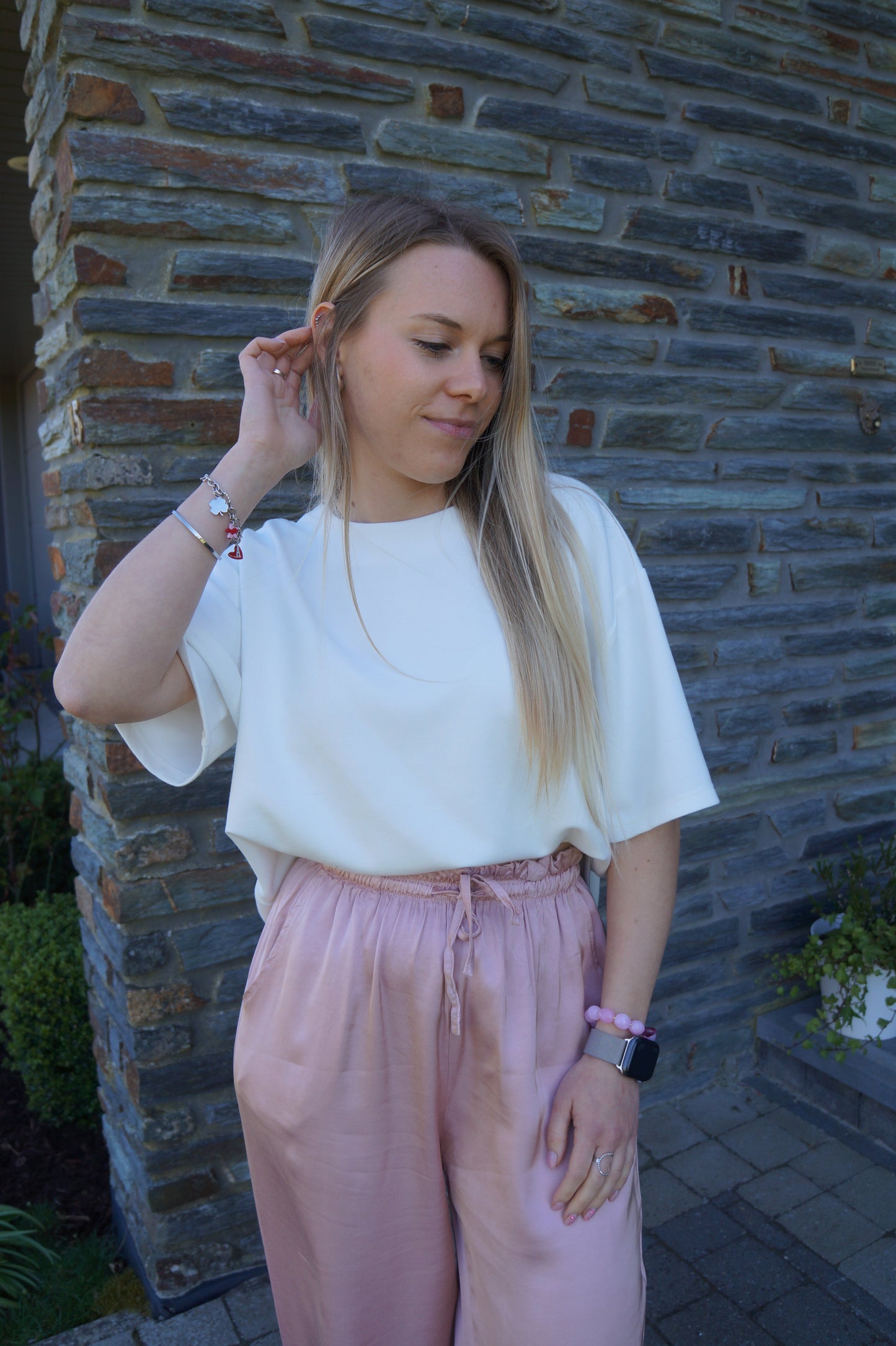 Pantalon Maggie - Rose