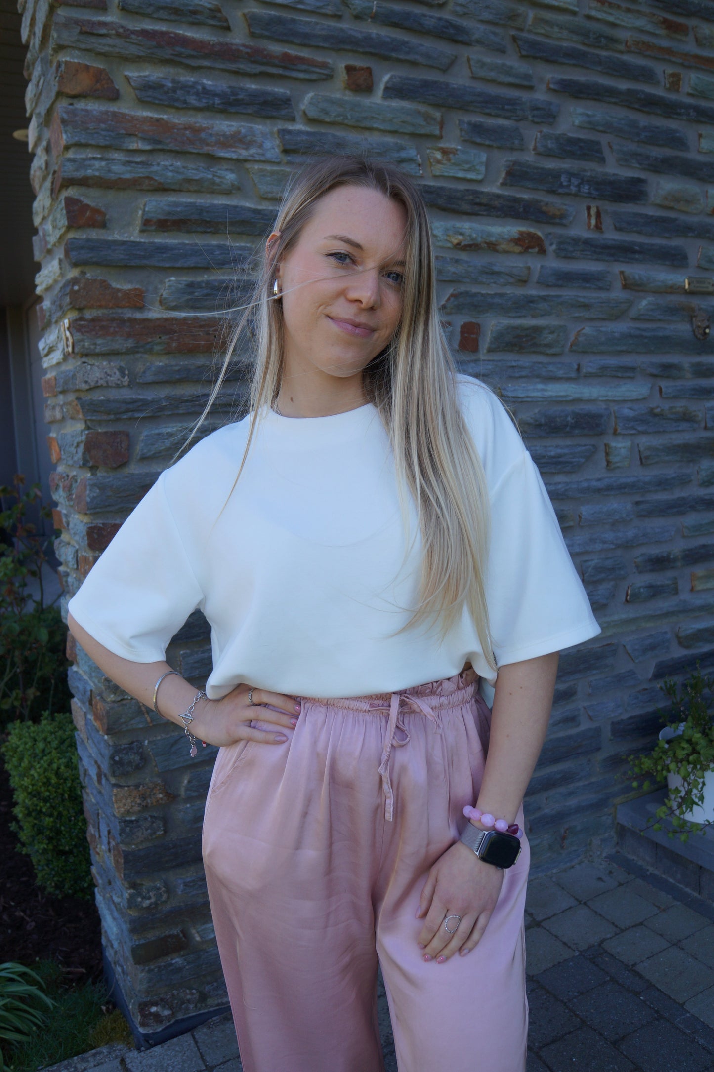Pantalon Maggie - Rose