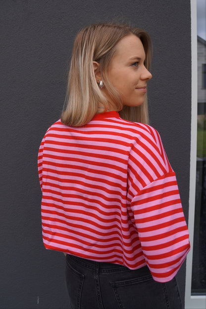 T-shirt Loua Rouge - Manches courtes