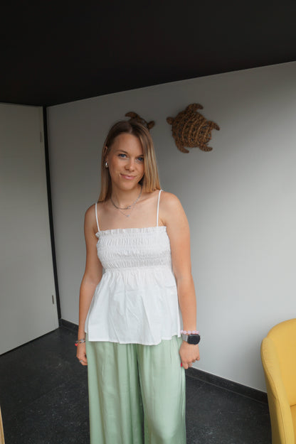 Top Léonie - Blanc