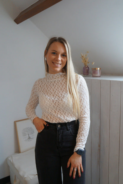 Blouse Holly - Blanche