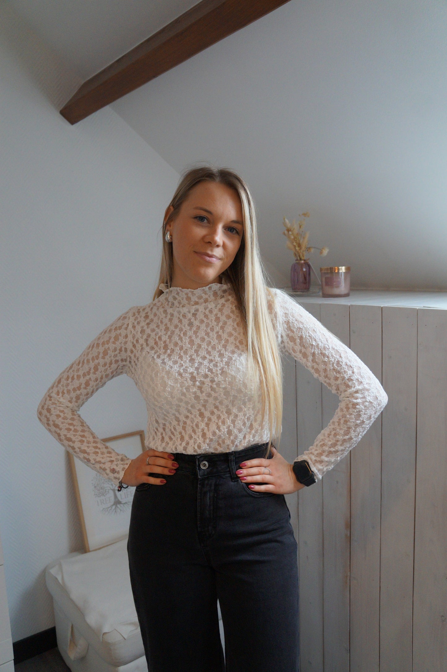 Blouse Holly - Blanche