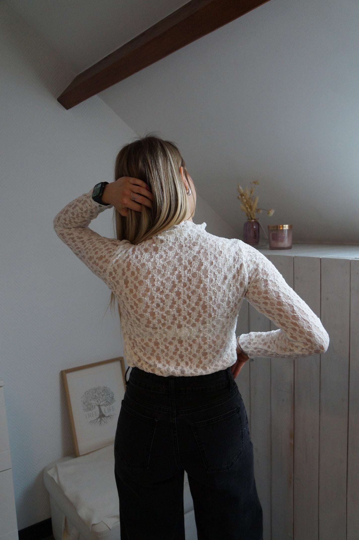 Blouse Holly - Blanche