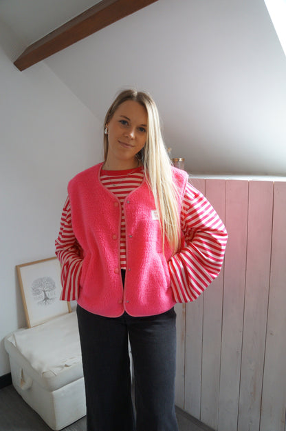 Gilet Lola - Rose