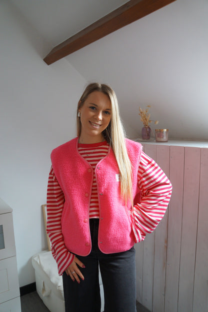 Gilet Lola - Rose