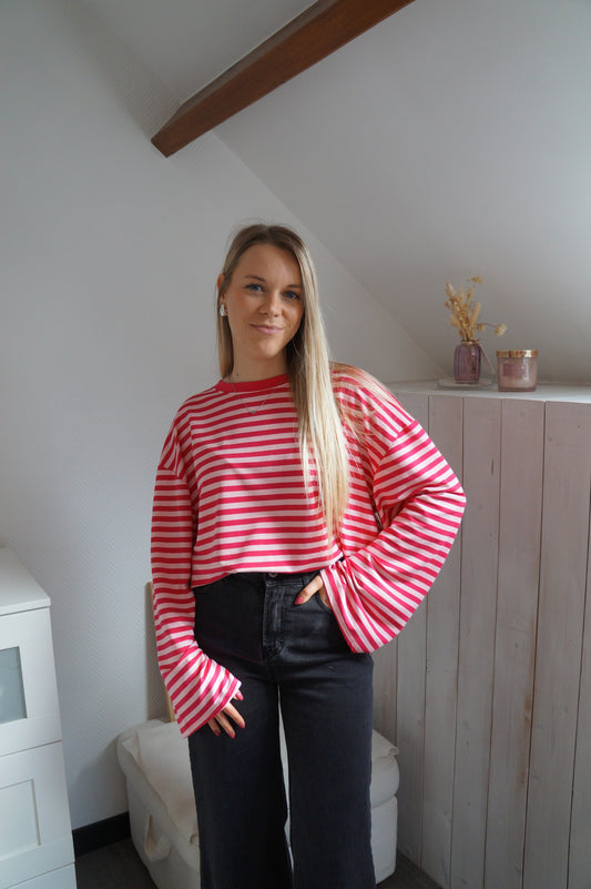 T-shirt Loua - Fuchsia