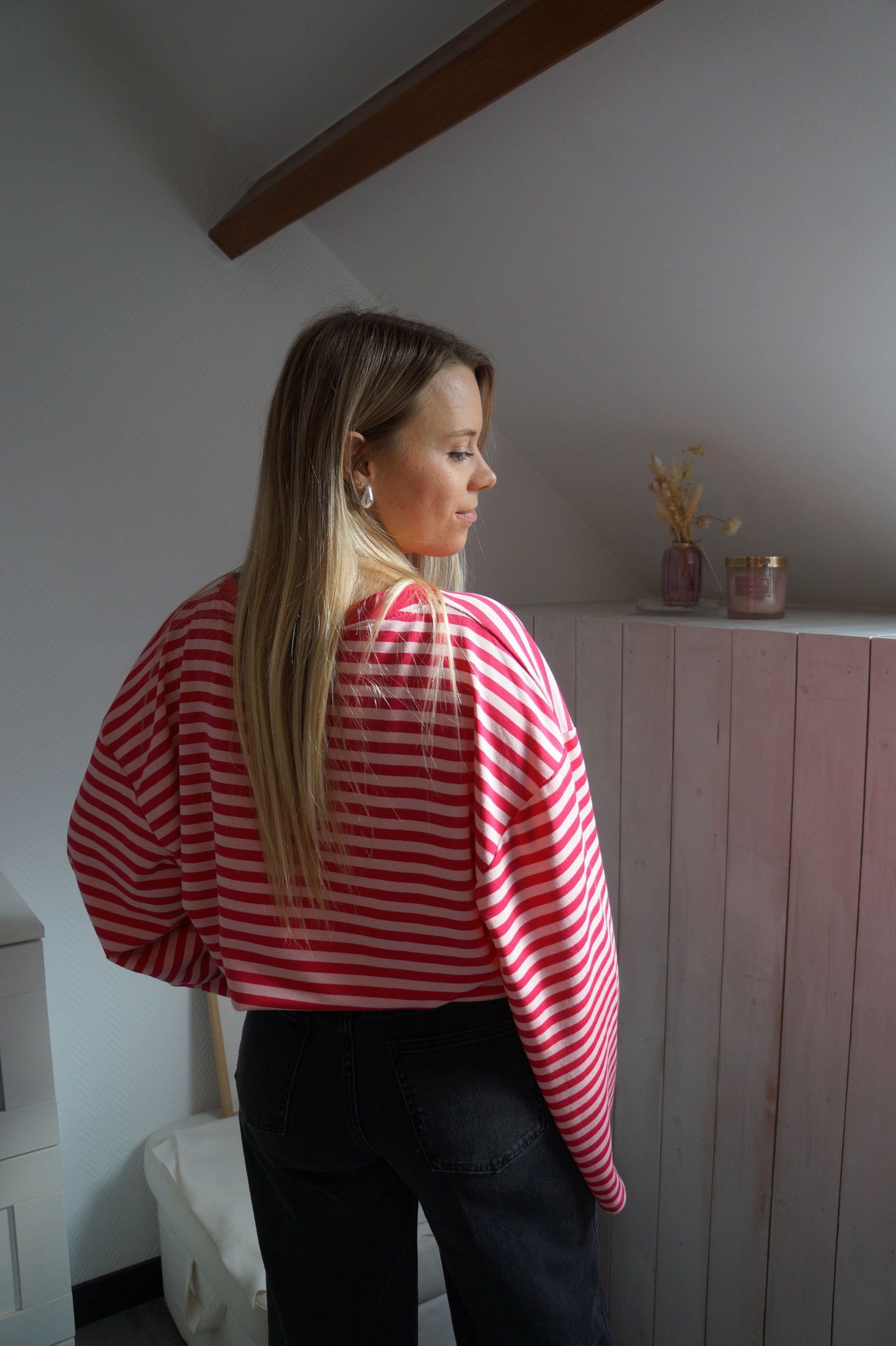 T-shirt Loua - Fuchsia