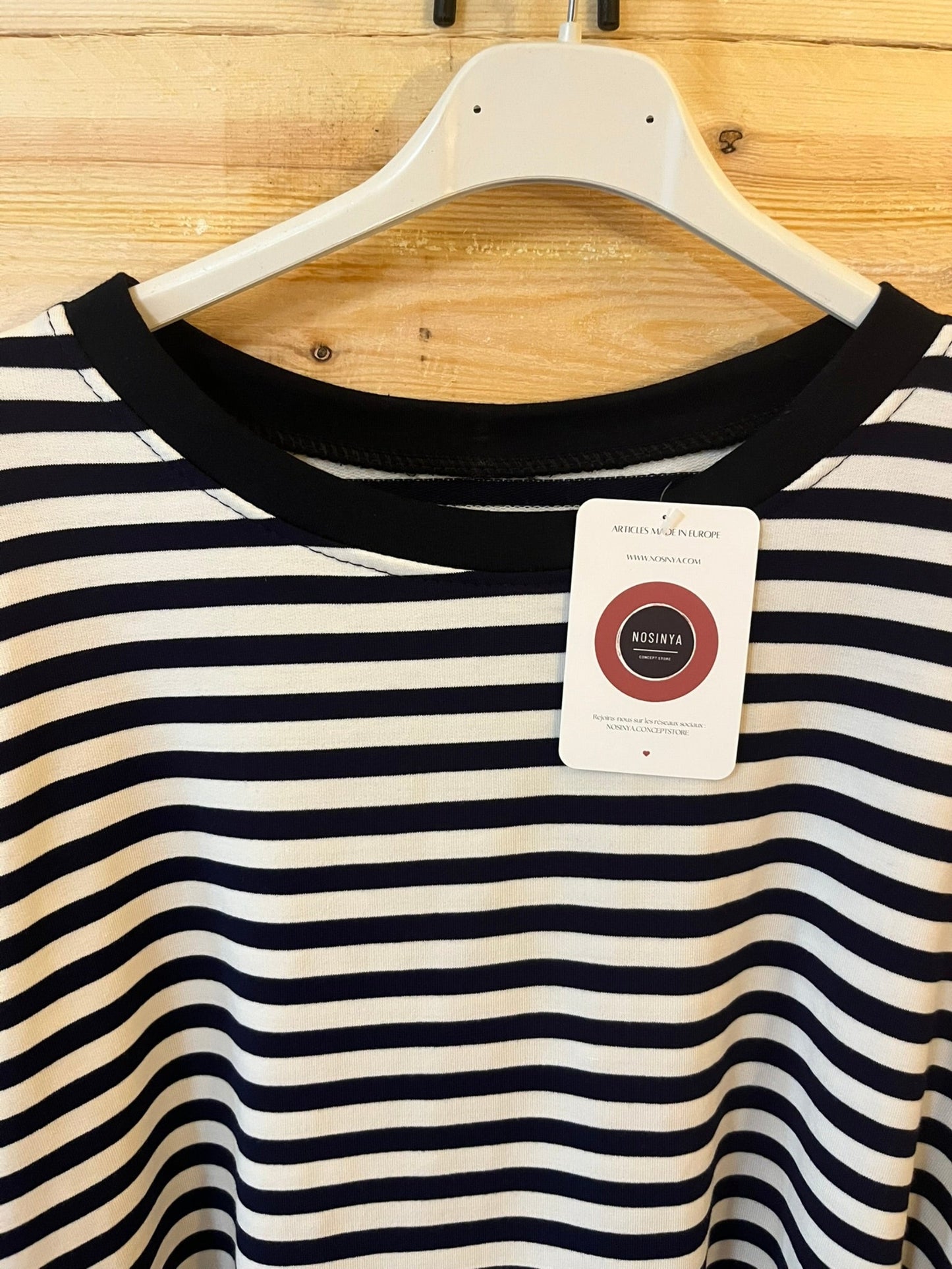 T-shirt Loua - Bleu marine