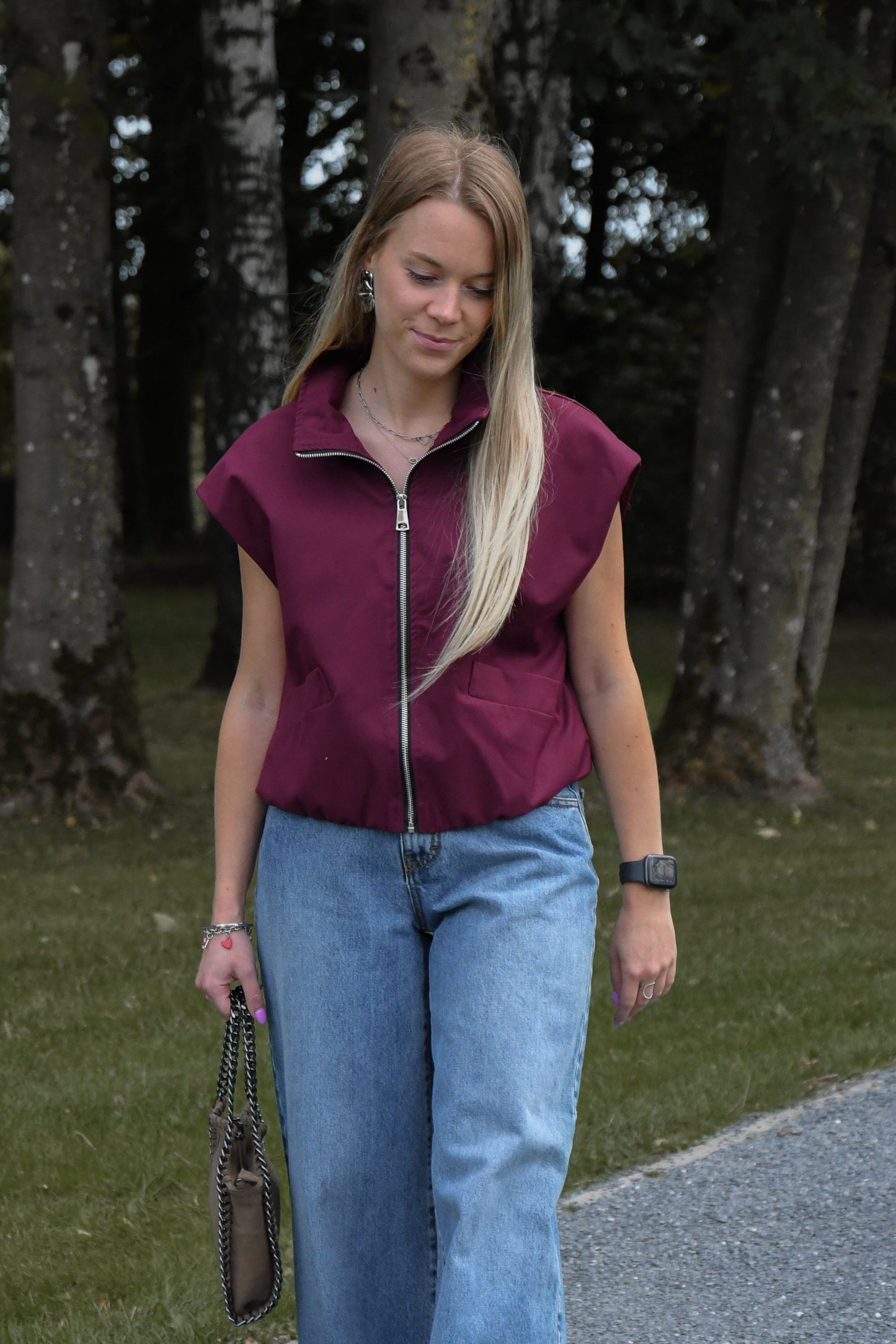 Gilet Elma - Bordeaux