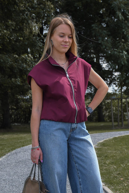 Gilet Elma - Bordeaux