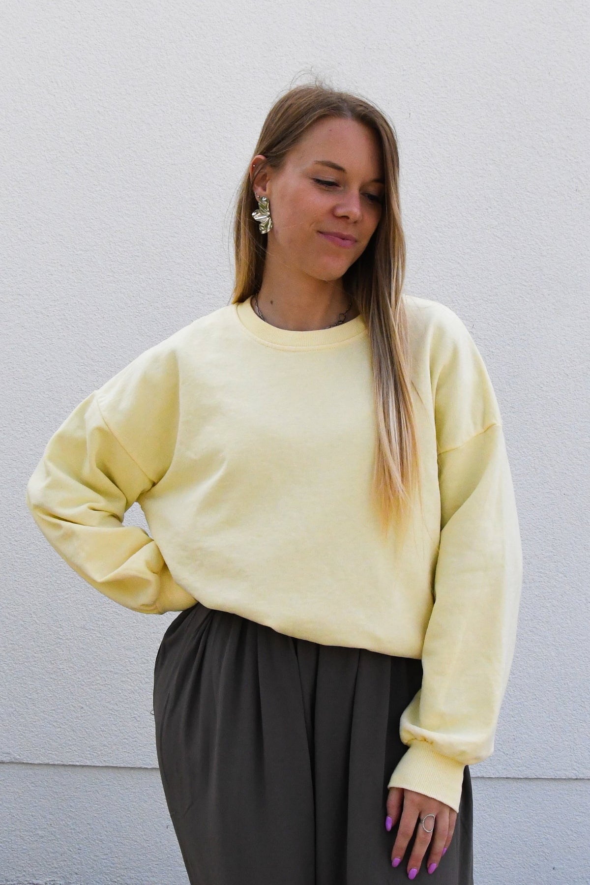 Sweat Clara - Jaune