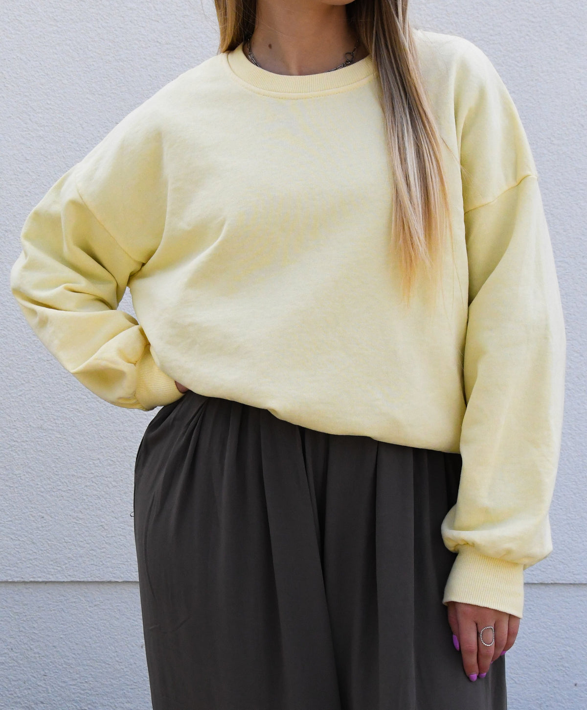 Sweat Clara - Jaune