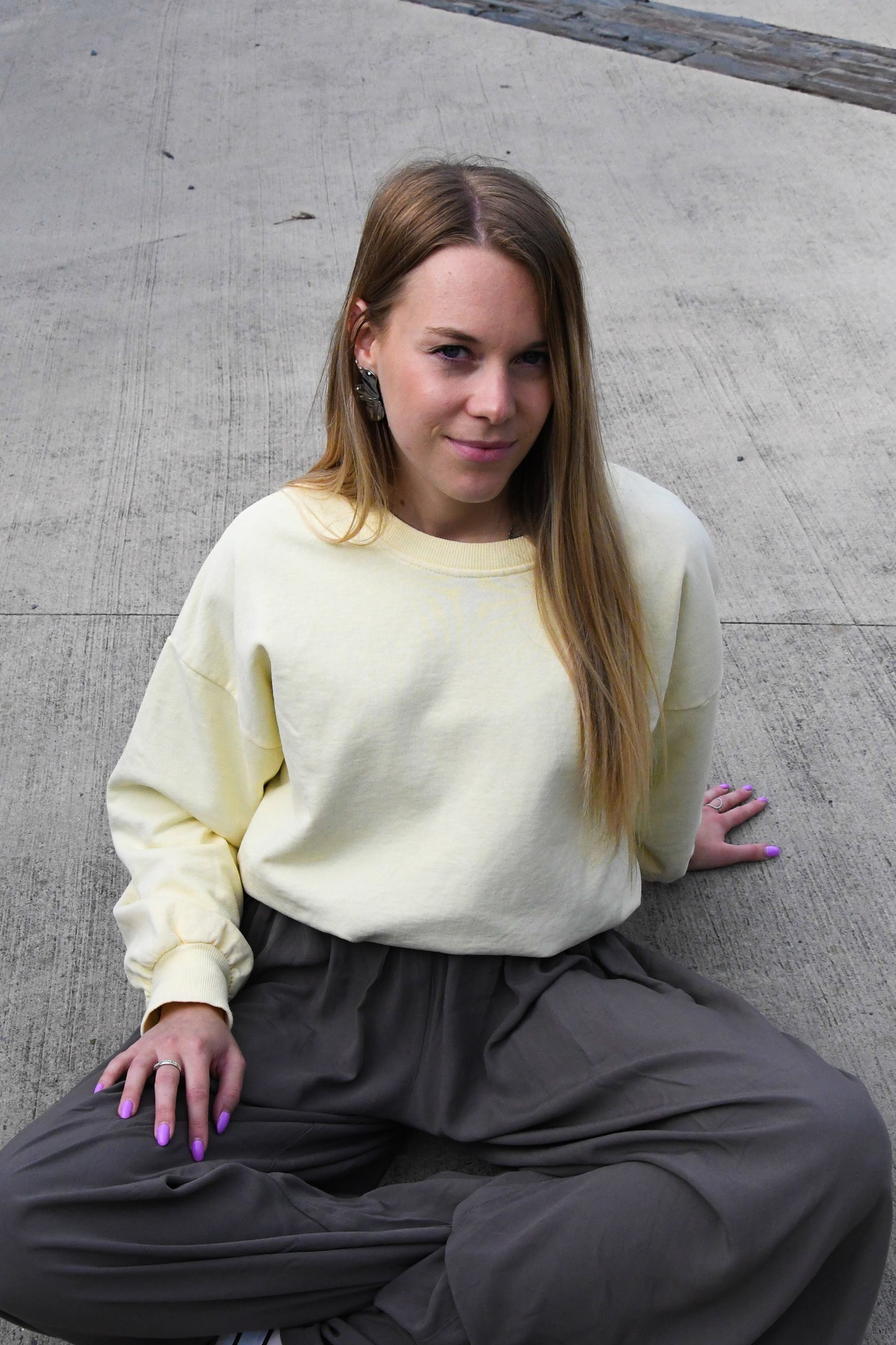 Sweat Clara - Jaune
