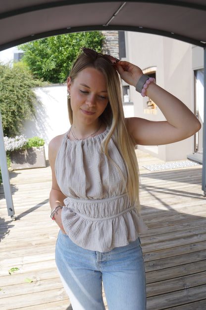Top Bonnie - en gaze de coton