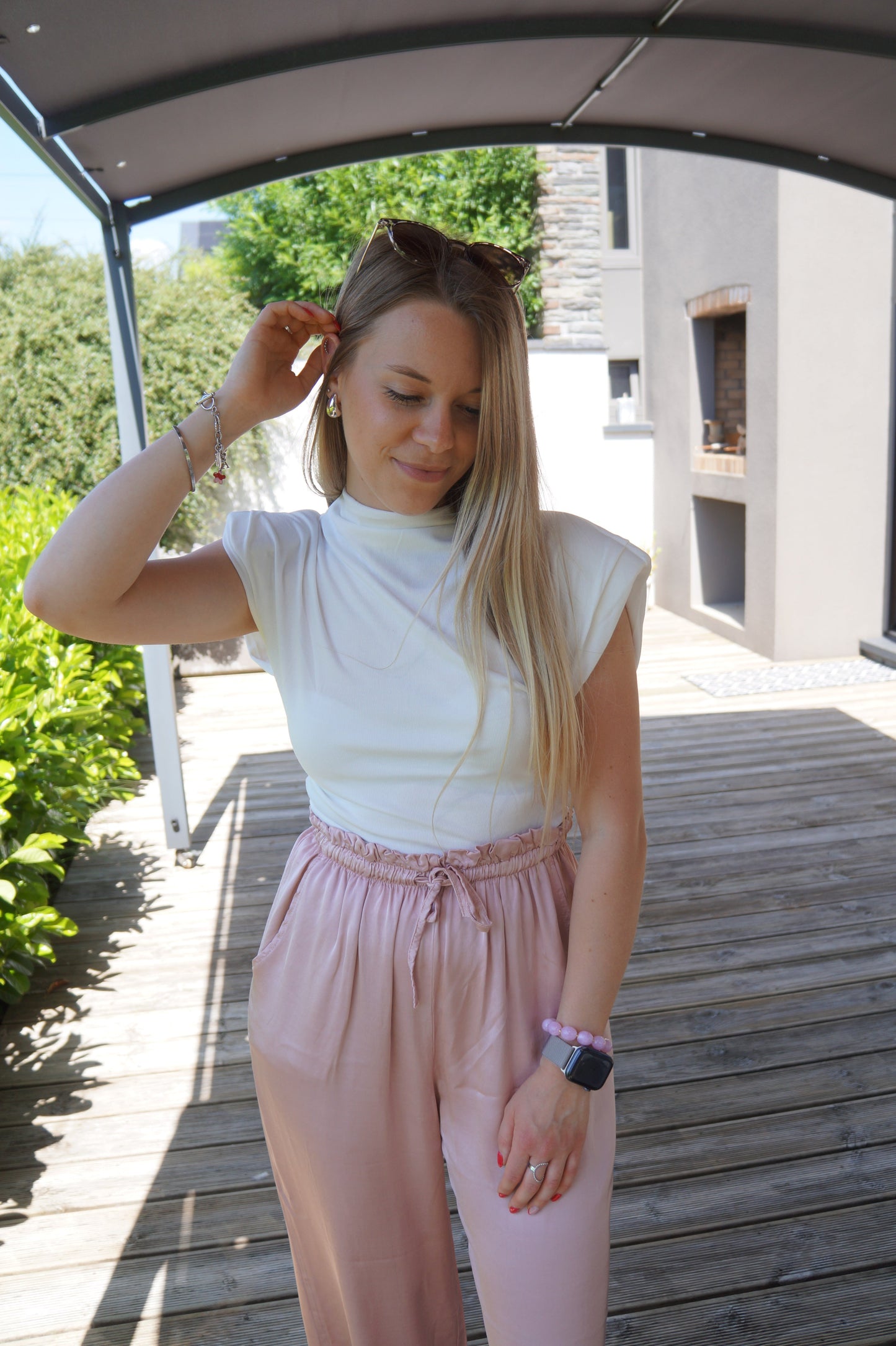Top à épaulettes Alexa