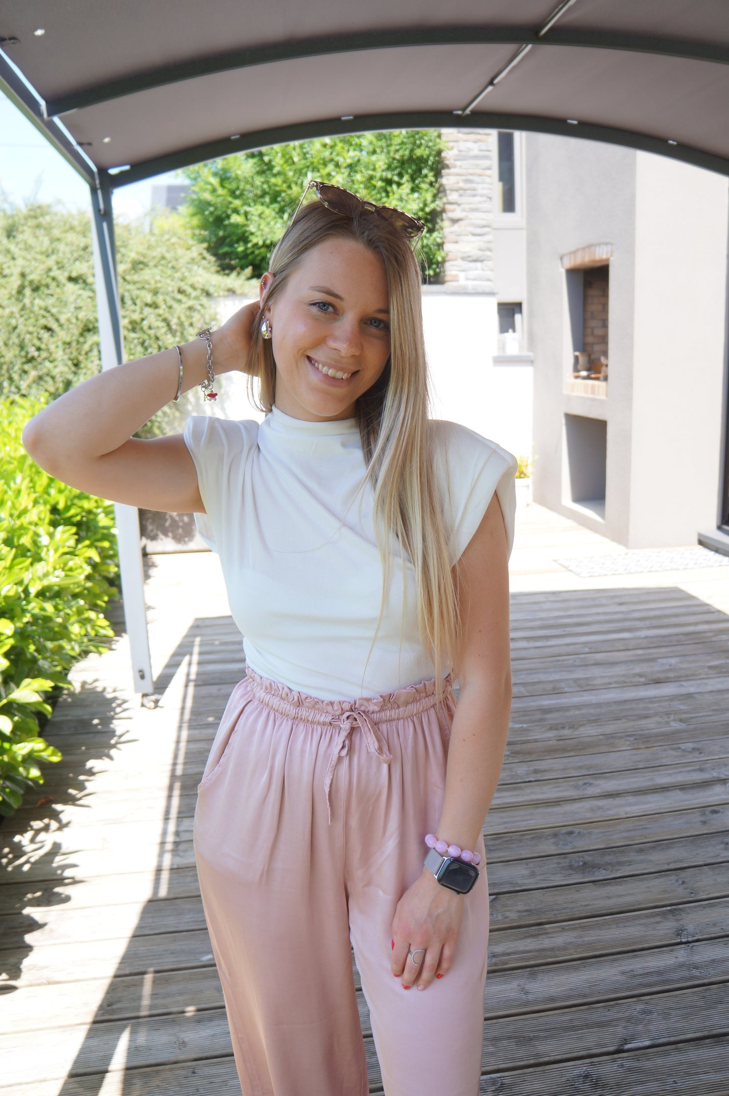Top à épaulettes Alexa