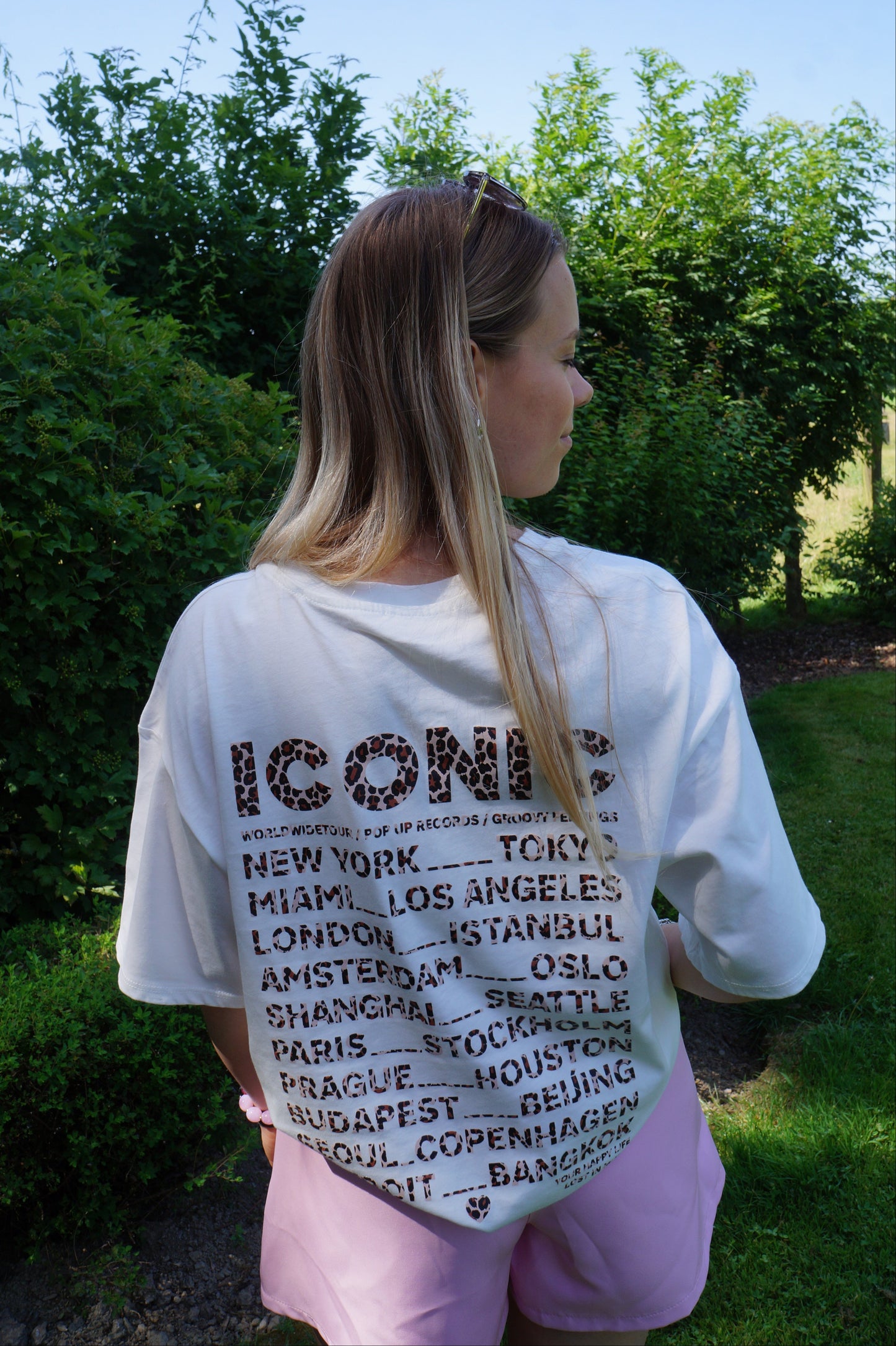 T-shirt Iconic - Léopard