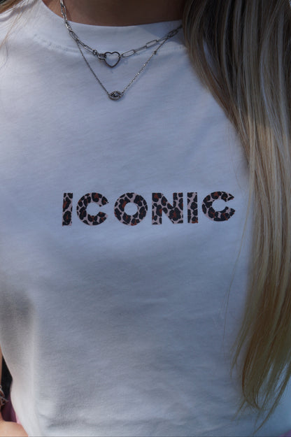 T-shirt Iconic - Léopard
