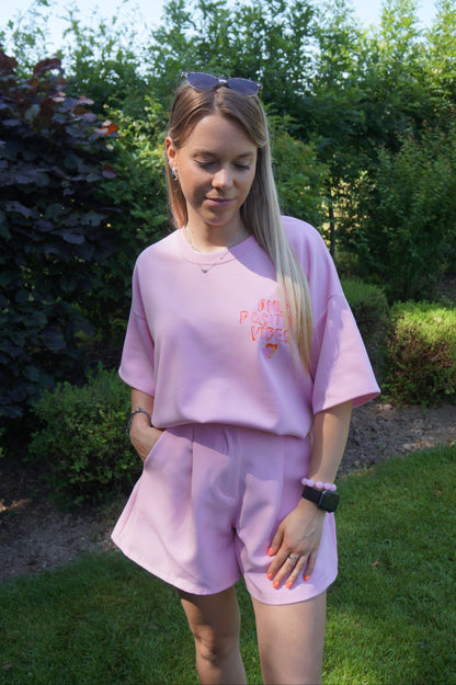 T-shirt Vibes - Rose