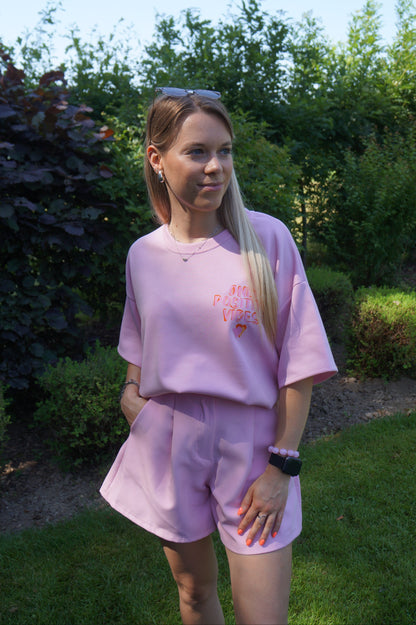 T-shirt Vibes - Rose