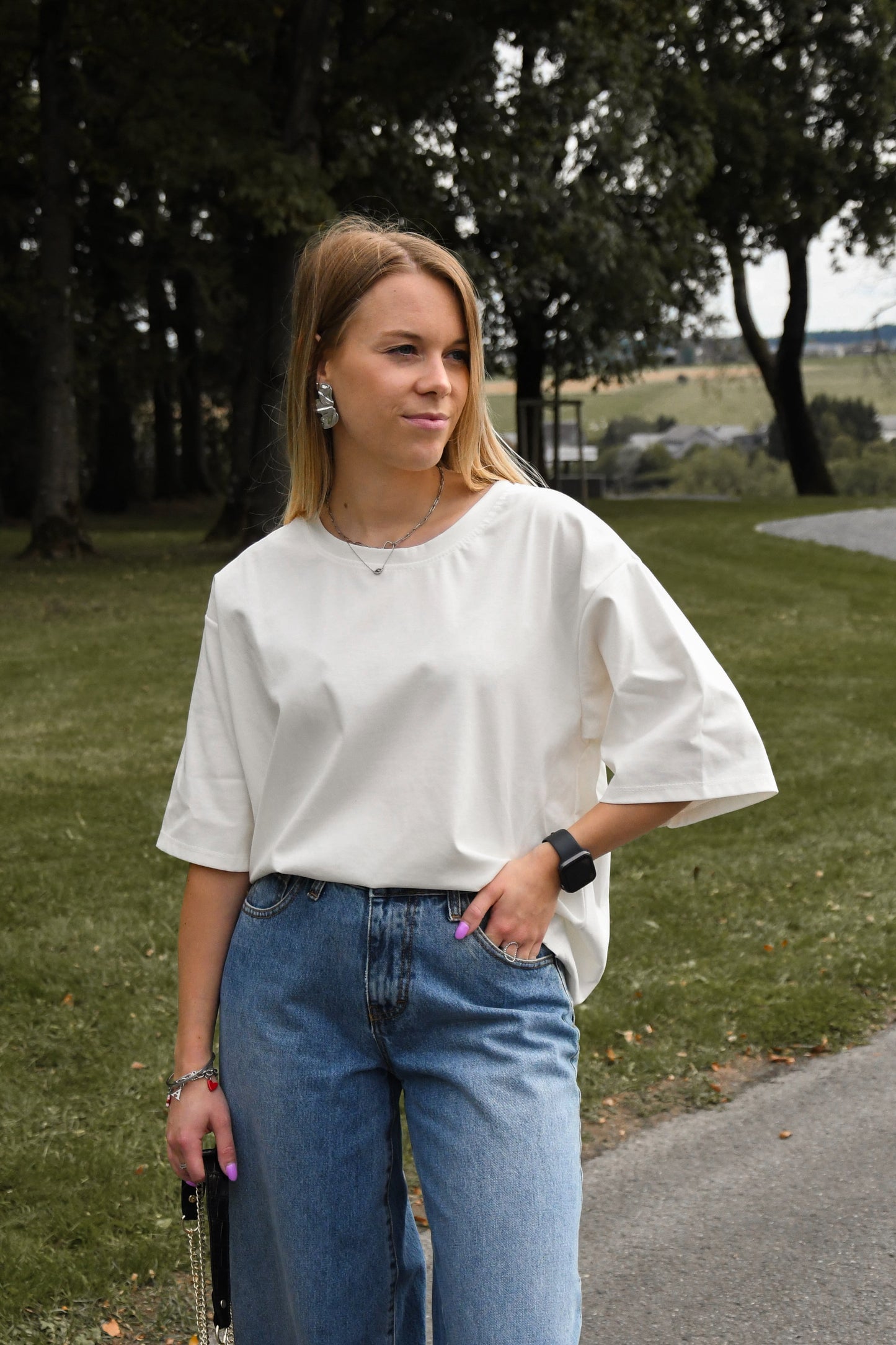 T-shirt Axelle - Blanc